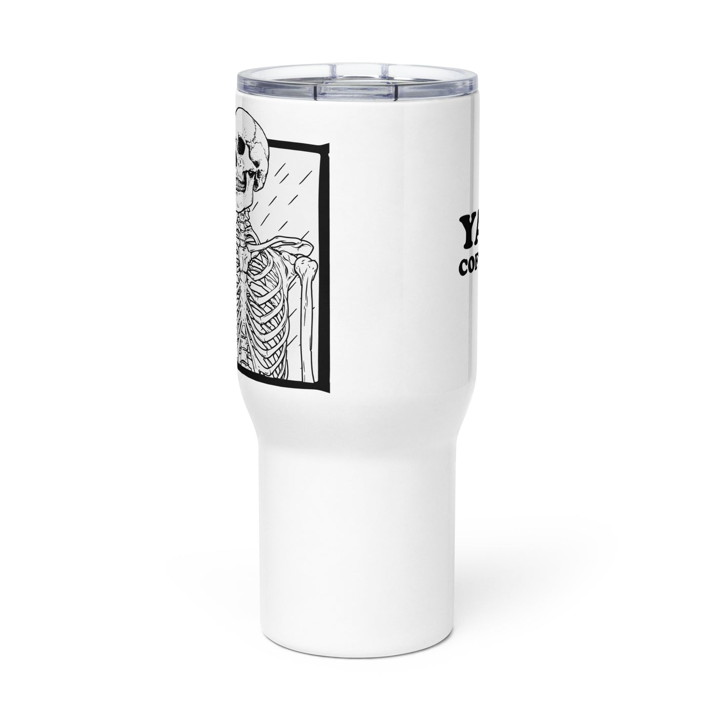 Death Til' Coffee Travel Mug