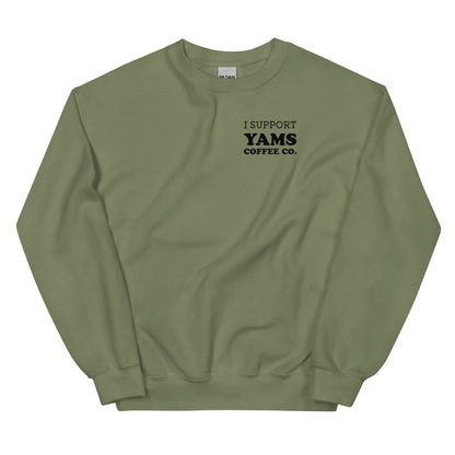 I Support YAMS Unisex Sweatshirt